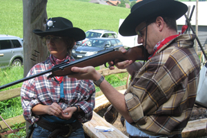 Luftgewehr schiessen