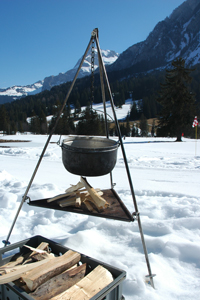 Glühwein aus dem Kessi