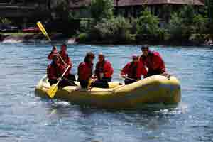 Schlauchboot Tour mit BBQ